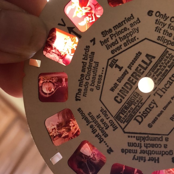 Rare Vintage Cinderella Disney View Master Reel 1969 - Picture 7 of 7